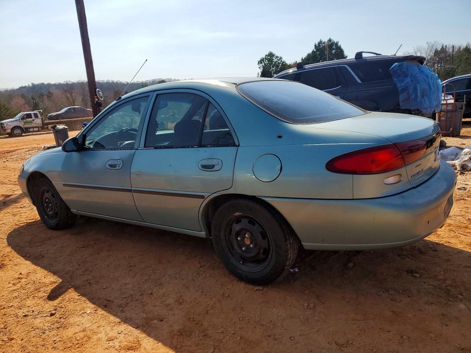 1998 Ford Escort VIN 1FAFP10P7WW263591 COPART salvage auction — FRONT END, Nc - Salvage Certificate Of Title, sold $350 on 2026-07-06 (photo 2)