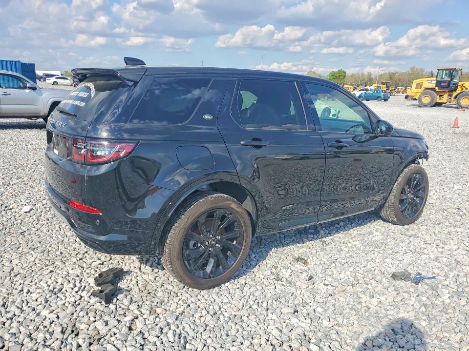 2025 Land rover VIN SALCJ2FX4SH352943 COPART salvage auction — FRONT END, Salvage Title, sold $14,800 on 2026-07-10 (photo 3)