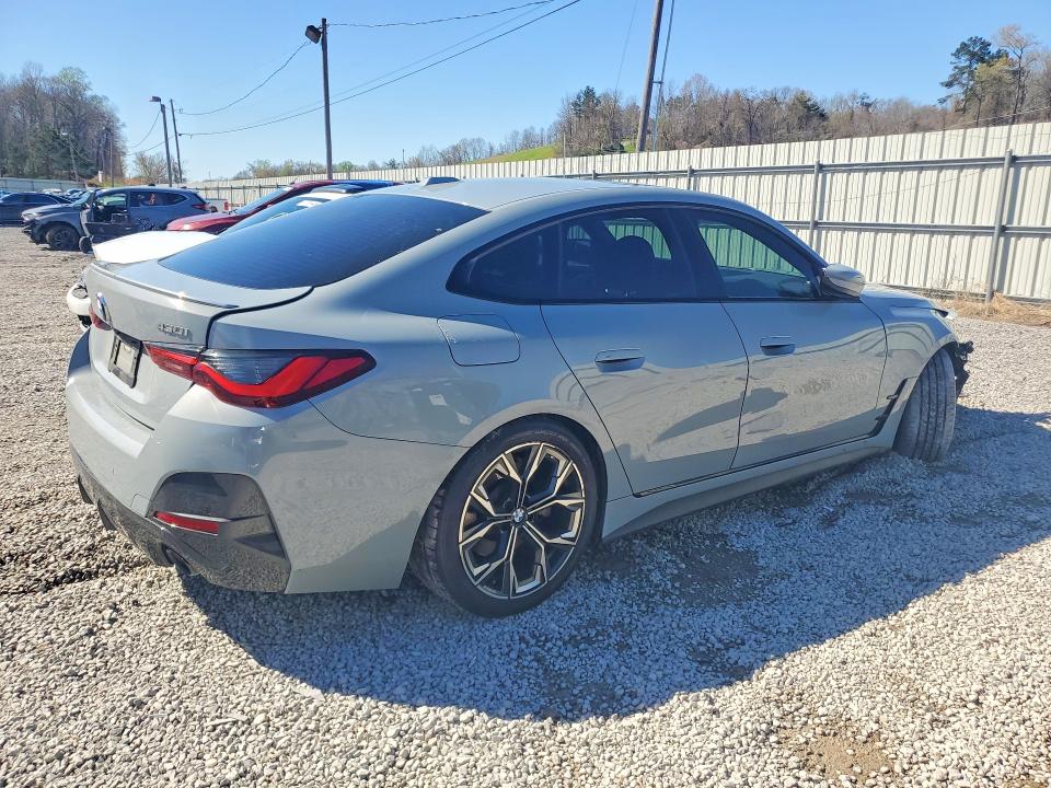 2022 BMW VIN WBA63AV0XNFM41622 COPART salvage auction — FRONT END, Ms - Cert Of Title-Salvaged, sold $300 on 2026-07-29 (photo 3)