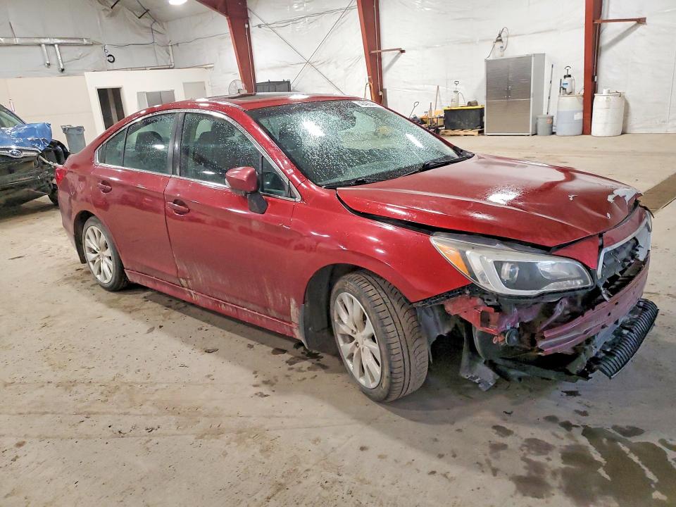 2017 Subaru LEGACY VIN 4S3BNAH68H3043469 COPART salvage auction — FRONT END, Vt - Cert Of Title-Parts Only Salva, sold $700 on 2026-07-08 (photo 4)