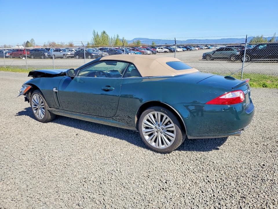 2007 Jaguar Xk VIN SAJDA44BX75B03882 COPART salvage auction — FRONT END, Or - Salvage Title Certificate, sold $925 on 2026-07-07 (photo 2)
