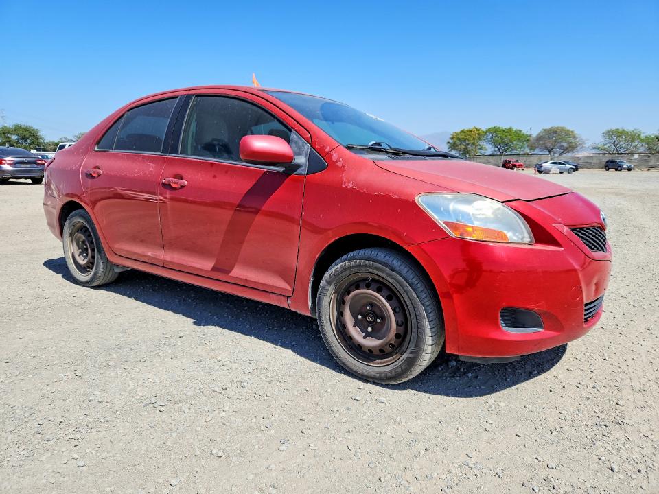2009 Toyota Yaris VIN JTDBT903694046372 COPART salvage auction — REAR END, Ca - App For Dup Salvage Or Ac, sold $1,050 on 2026-07-02 (photo 4)