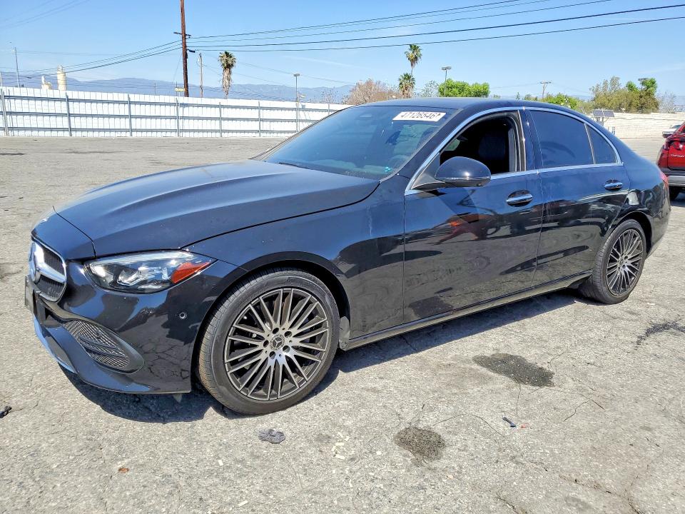 2023 Mercedes-benz C-klasse VIN W1KAF4GB7PR081527 COPART salvage auction — SIDE, Ca - Salvage Certificate, sold $4,350 on 2026-07-30 (photo 1)