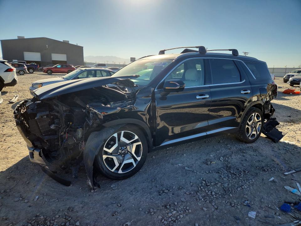 2024 Hyundai Palisade VIN KM8R5DGE4RU730965 COPART salvage auction — FRONT END, Ut - Salvage Certificate, sold $7,100 on 2026-07-31 (photo 1)