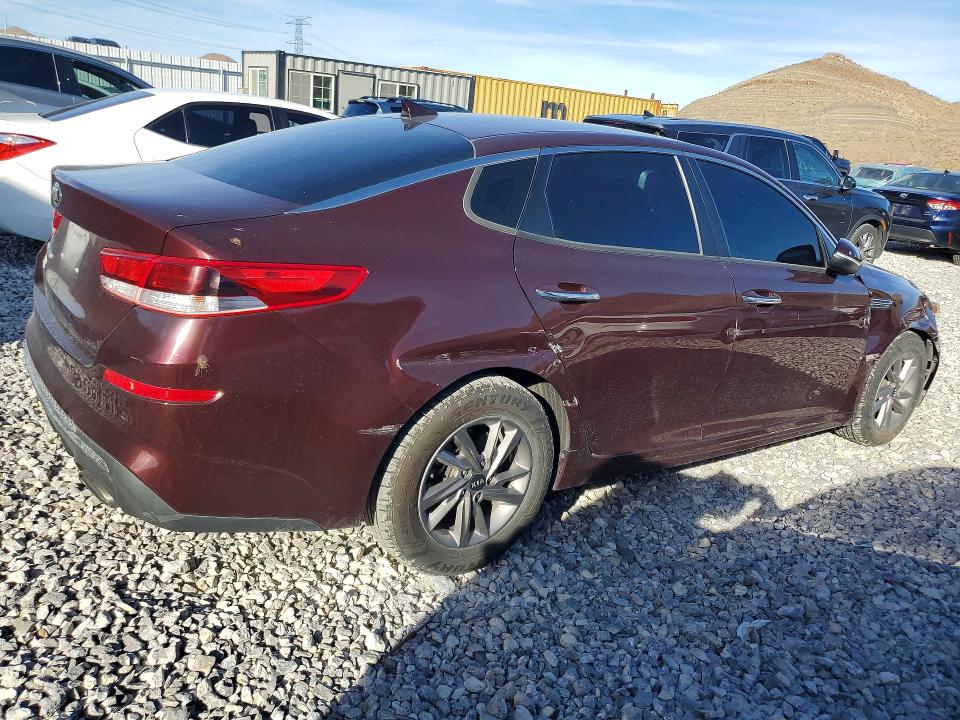 2020 Kia Optima VIN 5XXGT4L35LG436428 COPART salvage auction — FRONT END, Nv - Salvage Title, sold $2,000 on 2026-07-08 (photo 3)