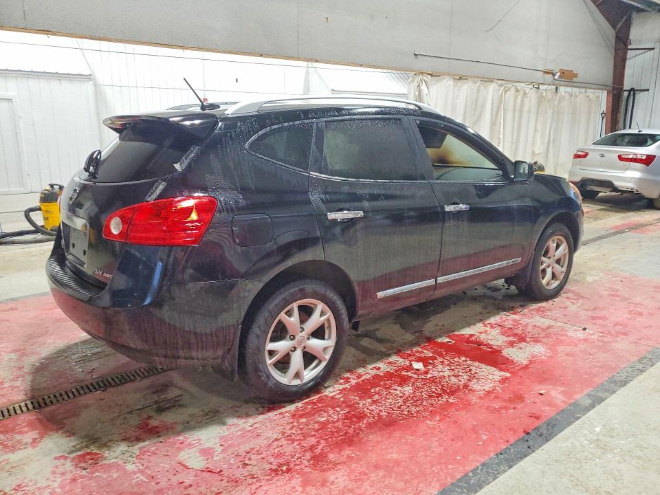 2011 Nissan Rogue sport VIN JN8AS5MV8BW686178 COPART salvage auction — INTERIOR BURN, Pa - Certificate Of Salvage, sold $350 on 2026-07-06 (photo 3)