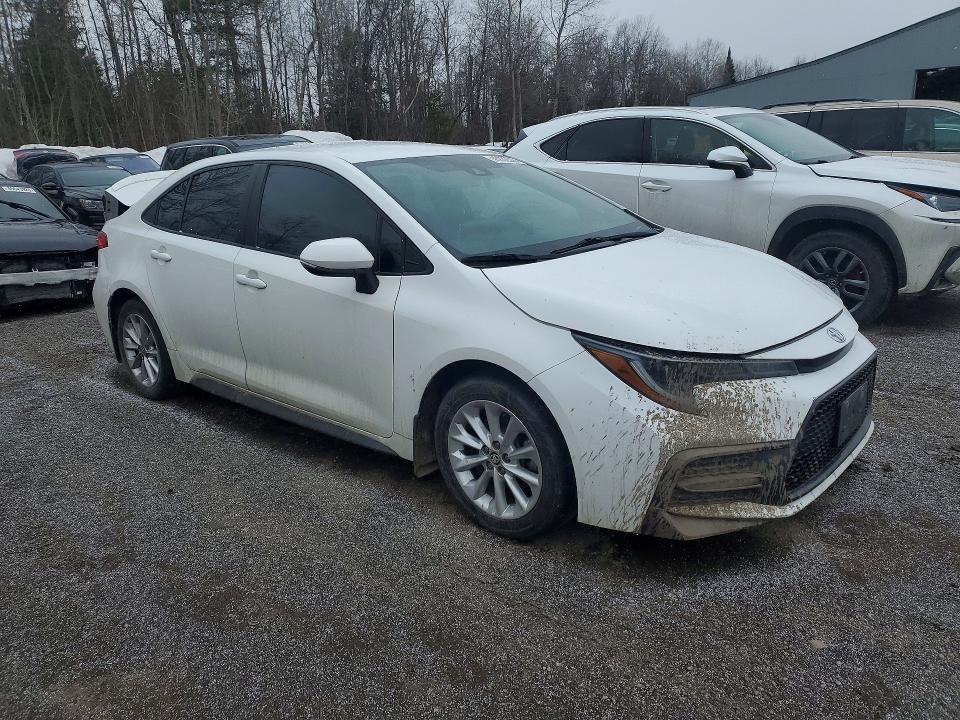 2020 Toyota Corolla VIN 5YFB4RBE9LP004326 COPART salvage auction — REAR END, On - Permit Salvage, sold $8,400 on 2026-07-14 (photo 4)