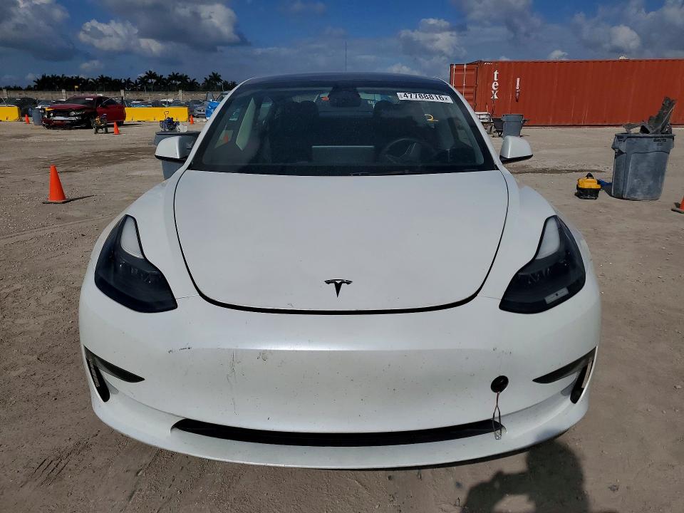 2023 Tesla Model 3 VIN 5YJ3E1EA8PF553741 COPART salvage auction — VANDALISM, Fl - Cert Of Title Slvg Rebuildable, sold $8,400 on 2026-07-08 (photo 5)