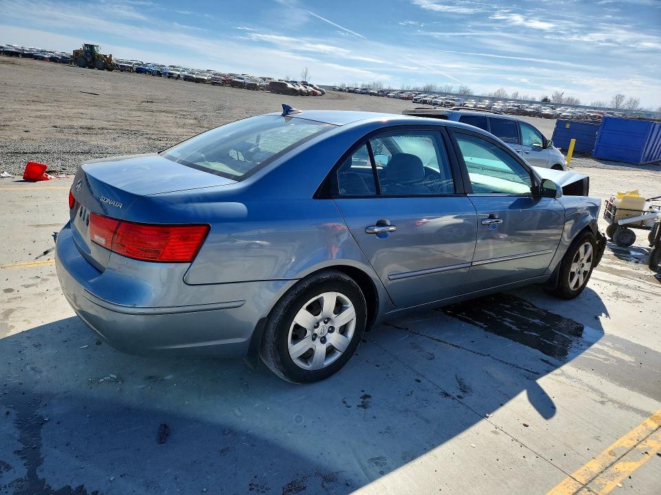 2009 Hyundai Sonata VIN 5NPET46C89H559382 COPART salvage auction — FRONT END, Ky - Bill Of Sale/Part Only/No Titl, sold $350 on 2026-07-16 (photo 3)