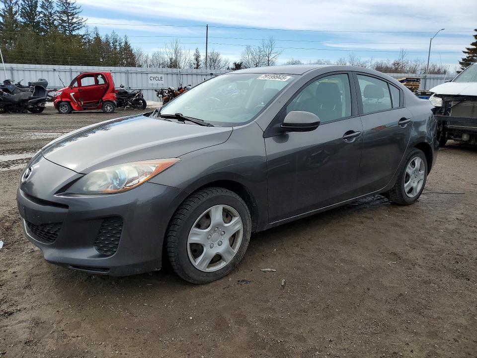 2013 Mazda VIN JM1BL1V77D1849599 COPART salvage auction — REAR END, Salvage Title, sold $475 on 2026-07-30 (photo 1)