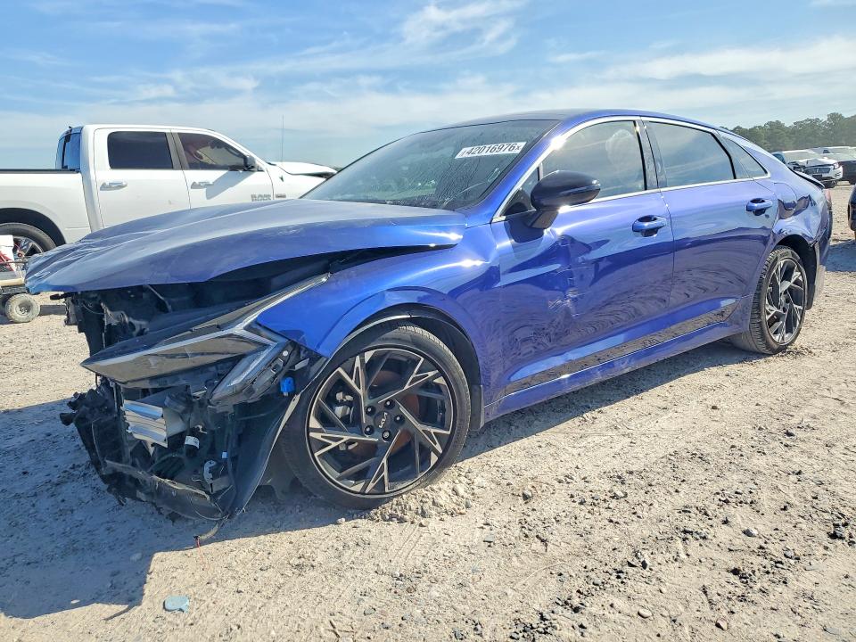 2025 Kia K5 VIN KNAG64J78S5296727 COPART salvage auction — FRONT END, Tx - Salvage Vehicle Title, sold $4,400 on 2026-07-28 (photo 1)