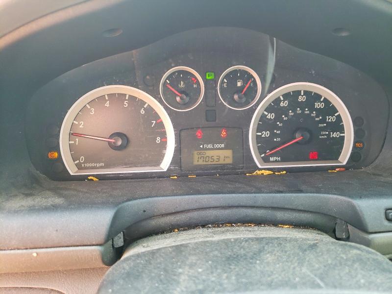 2005 Hyundai Santa fe VIN KM8SC13D15U946513 COPART salvage auction — FRONT END, Va - Cert Of Title - Salvage, sold $150 on 2026-07-06 (photo 9)