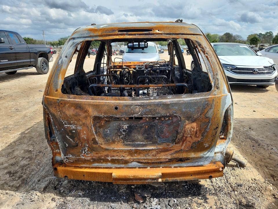 2000 Mazda Mpv VIN JM3LW28G6Y0134443 COPART salvage auction — BURN, Tn - Non-Repairable Certificate, sold $125 on 2026-07-29 (photo 6)