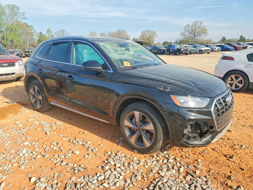 2023 Audi Q5 VIN WA1BBAFY1P2043289 COPART salvage auction — ROLLOVER, Nc - Salvage Certificate Of Title, sold $5,800 on 2026-08-03 (photo 4)