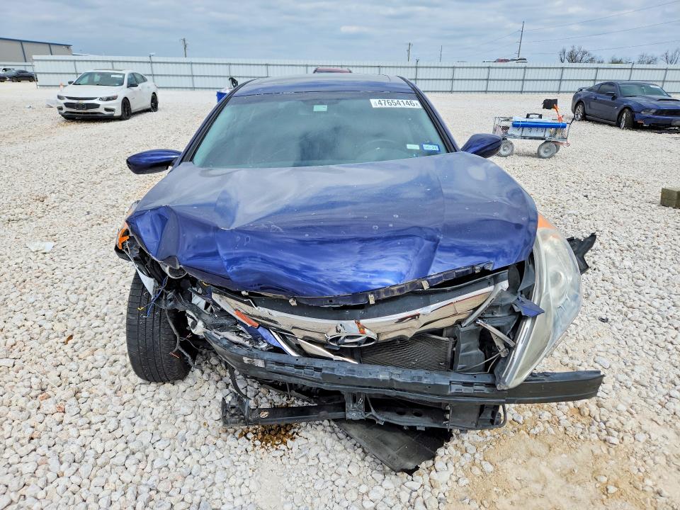 2013 Hyundai Sonata VIN 5NPEC4AC1DH538454 COPART salvage auction — FRONT END, TX, sold $250 on 2026-07-09 (photo 5)