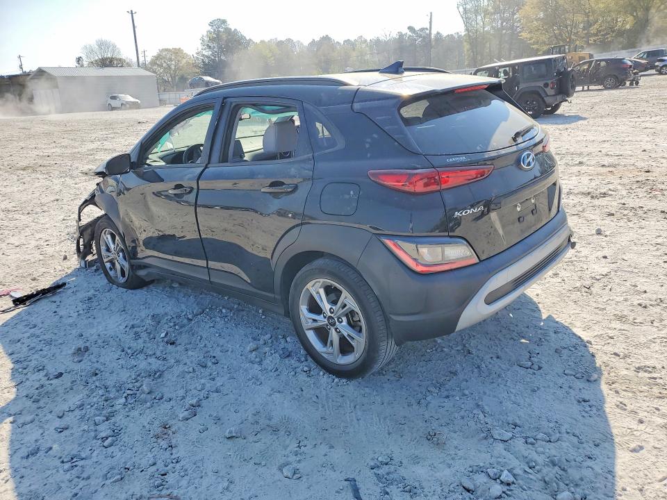 2022 Hyundai Kona VIN KM8K62ABXNU850703 COPART salvage auction — FRONT END, Ga - Cert Of Title-Salvage, sold $3,000 on 2026-07-27 (photo 2)