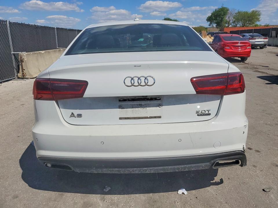 2018 Audi A6 VIN WAUG8AFC7JN025669 COPART salvage auction — REAR END, Fl - Certificate Of Title, sold $4,250 on 2026-07-09 (photo 6)