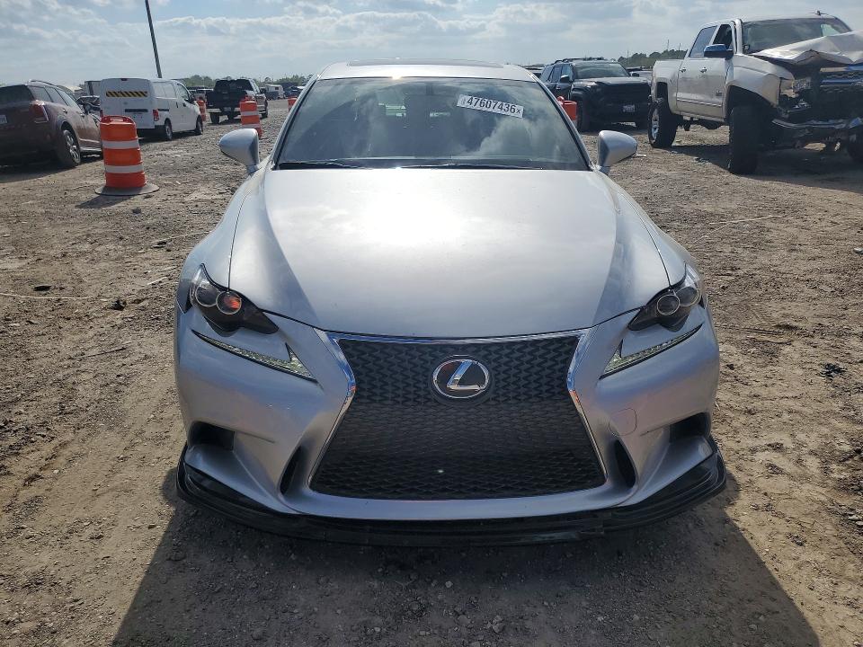 2014 Lexus Is VIN JTHBF1D23E5031180 COPART salvage auction — REAR END, Tx - Cert Of Title-Rebuilt Salvage, sold $6,700 on 2026-07-09 (photo 5)