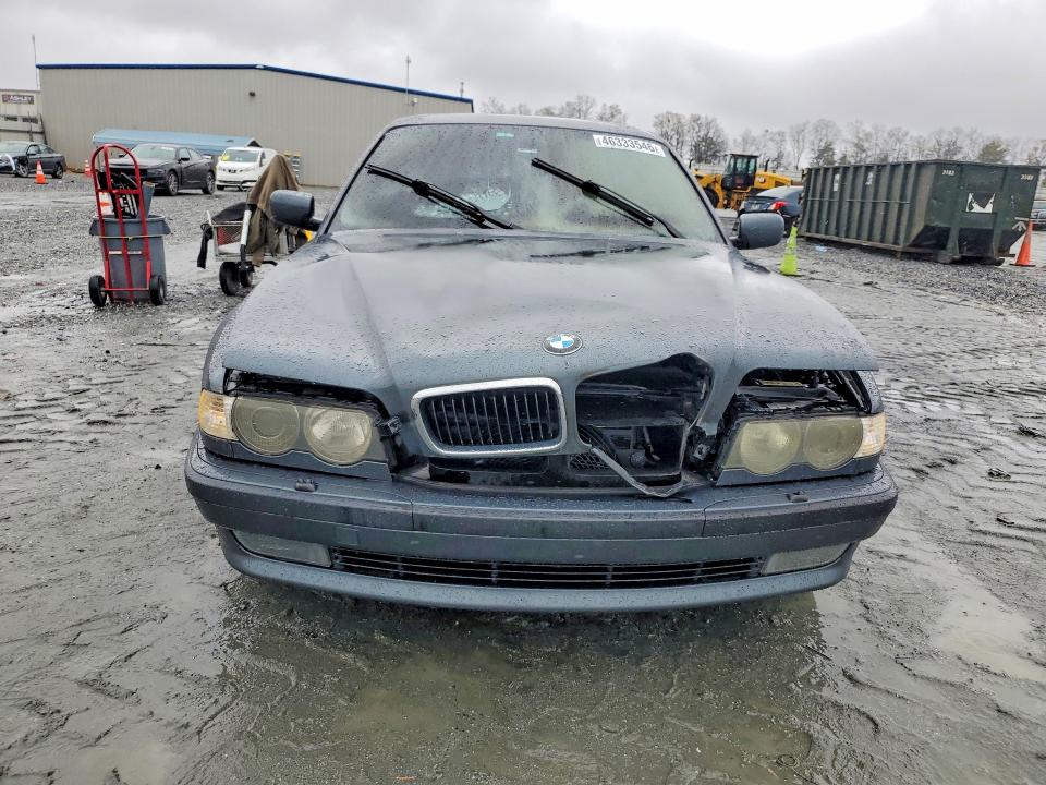 2001 BMW 7er VIN WBAGG83451DN89674 COPART salvage auction — BURN, Sc - Cert Of Title-Salvage Fire, sold $550 on 2026-07-06 (photo 5)