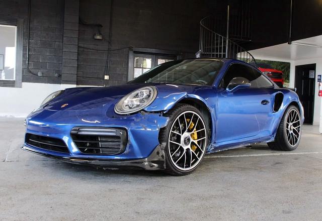 2018 Porsche 911 VIN WP0AD2A91JS156295 COPART salvage auction — All Over, UT - SALVAGE CERTIFICATE (P), sold $103,800 on 2026-04-20 (photo 2)