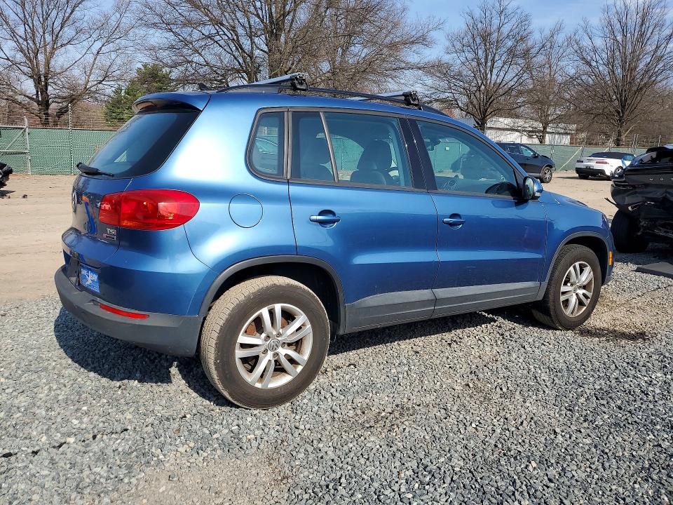 2017 Volkswagen Tiguan VIN WVGBV7AX2HW502060 COPART salvage auction — MECHANICAL, MD, sold $1,200 on 2026-07-14 (photo 3)