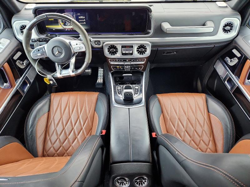 2021 Mercedes-benz G-klasse VIN W1NYC7HJ5MX410444 COPART salvage auction — MINOR DENT/SCRATCHES, Id - Salvage Certificate Of Title, sold $75,500 on 2026-07-23 (photo 8)