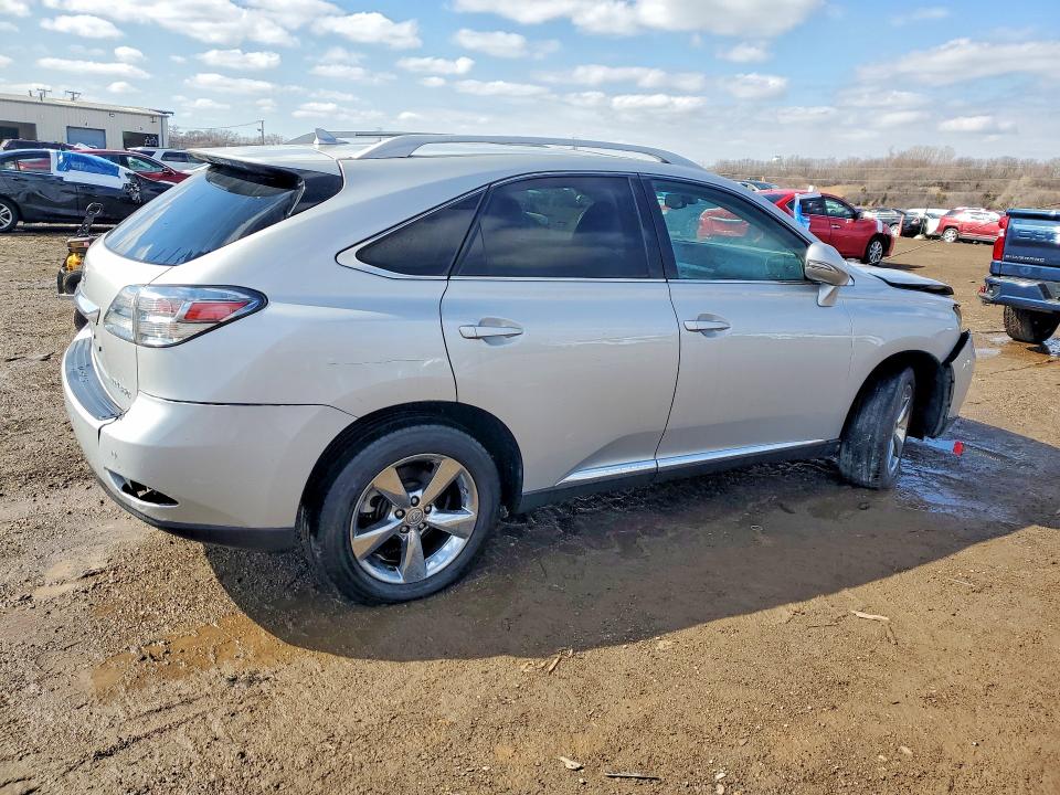 2012 Lexus Rx VIN 2T2BK1BA8CC144772 COPART salvage auction — FRONT END, Il - Salvage Certificate, sold $4,700 on 2026-07-24 (photo 3)