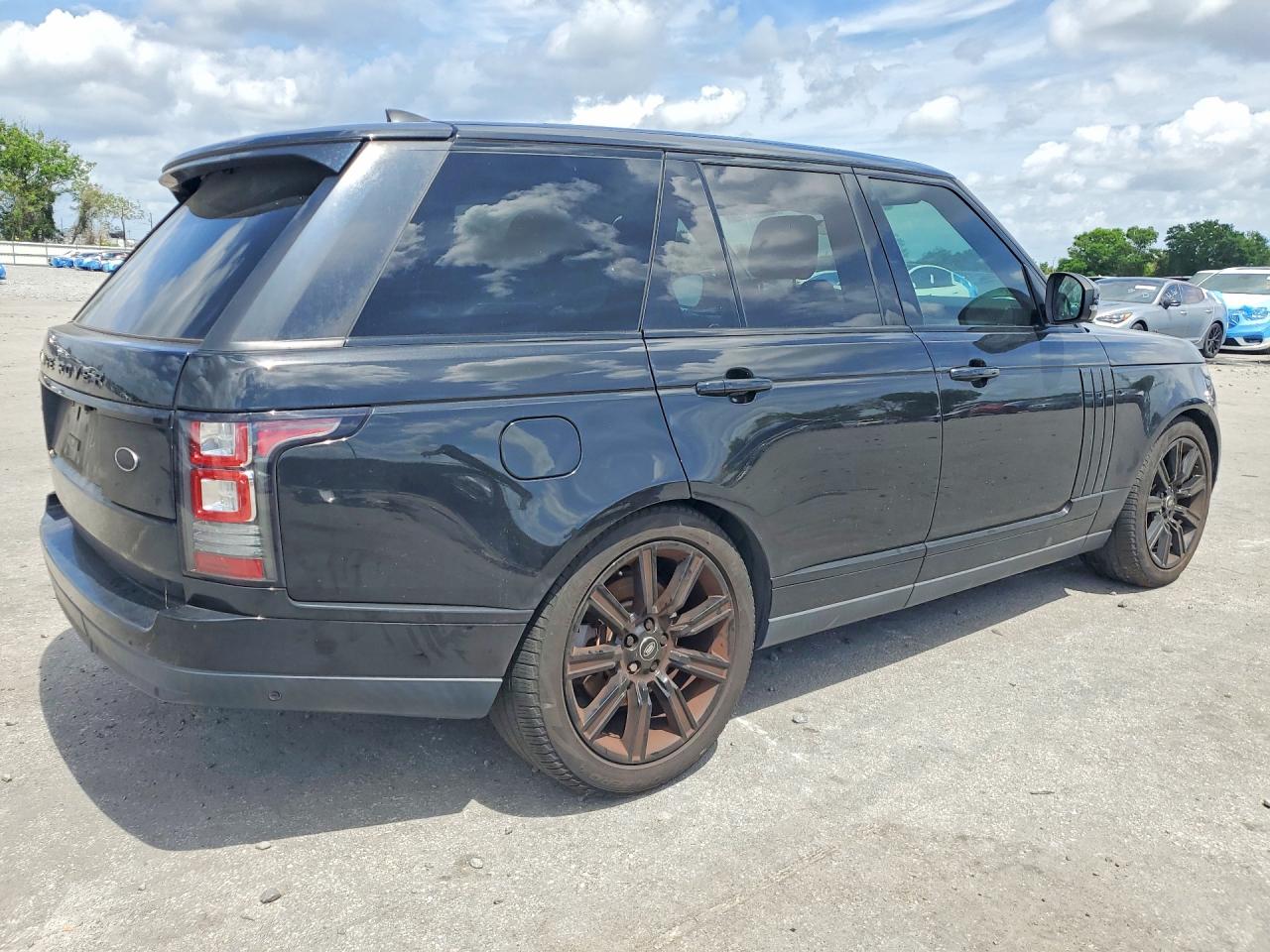 2017 Land Rover Range Rover VIN SALGS2FK7HA368610 COPART salvage auction — Minor Dent/Scratches, FL - CERTIFICATE OF TITLE, sold $4,750 on 2026-04-02 (photo 3)
