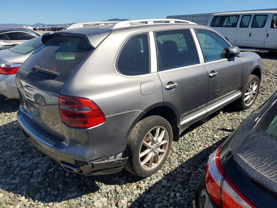 2008 Porsche Cayenne VIN WP1AB29P08LA30795 COPART salvage auction — REAR END, Ca - Dis/Dlr/Exp App For Dup Clean, sold $325 on 2026-07-02 (photo 3)