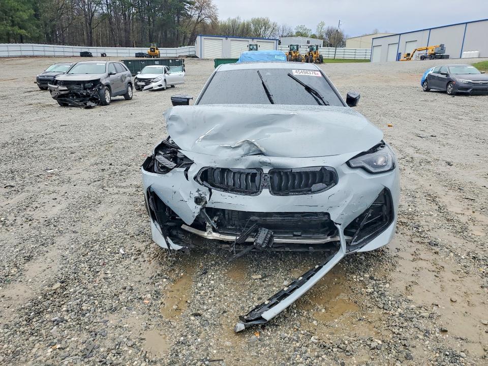 2024 BMW M240i VIN 3MW53CM05R8E14416 COPART salvage auction — Front End, GA - CERT OF TITLE-SALVAGE, sold $18,000 on 2026-06-03 (photo 5)