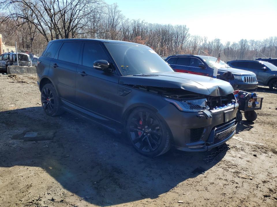 2022 Land rover RANGE ROVER VIN SALWS2RU2NA232907 COPART salvage auction — FRONT END, MD - CERT OF SALVAGE > 75% DAMAGE, sold $11,600 on 2026-07-09 (photo 4)