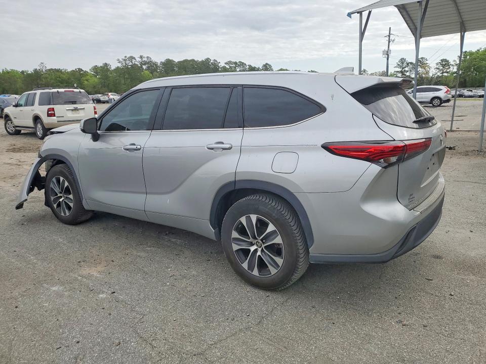 2021 Toyota VIN 5TDGZRAH7MS074094 COPART salvage auction — FRONT END, Sc - Cert Of Title-Salvage, sold $15,000 on 2026-07-06 (photo 2)