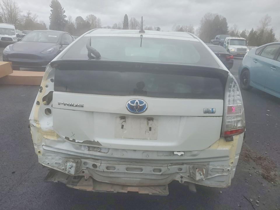 2010 Toyota Prius VIN JTDKN3DU4A1073635 COPART salvage auction — REAR END, Or - Lien Papers Salvage, sold $3,500 on 2026-07-13 (photo 6)