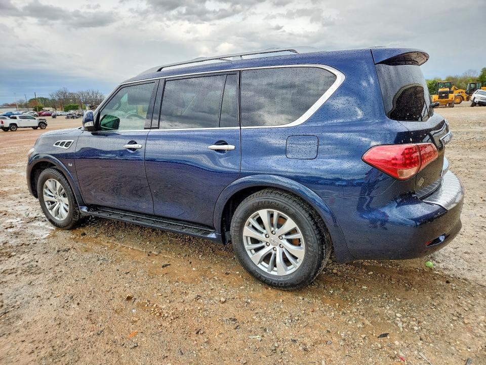 2017 Infiniti Qx80 VIN JN8AZ2NF6H9643435 COPART salvage auction — MINOR DENT/SCRATCHES, Al - Certificate Of Title (P), sold $3,400 on 2026-07-07 (photo 2)