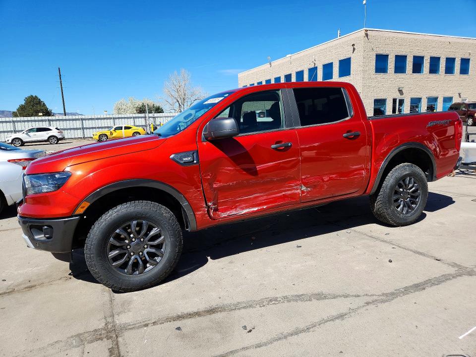 2019 Ford Ranger VIN 1FTER4FH9KLA64569 — COPART salvage auction photo