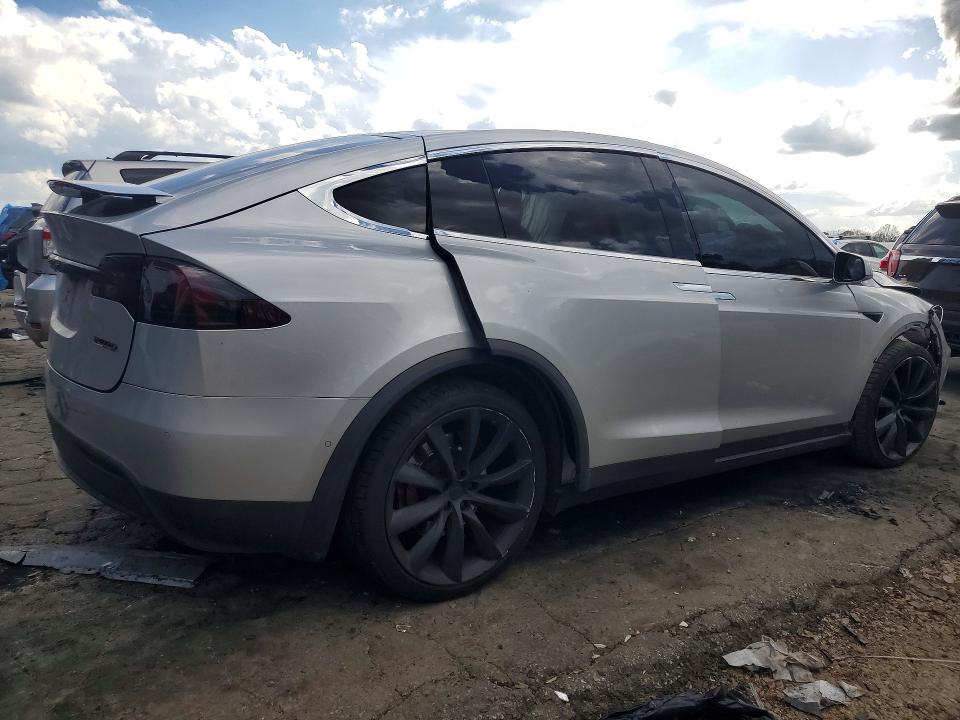 2018 Tesla Model x VIN 5YJXCBE43JF127275 COPART salvage auction — FRONT END, Ga - Cert Of Title-Rebuilt Salvage, sold $7,200 on 2026-07-10 (photo 3)