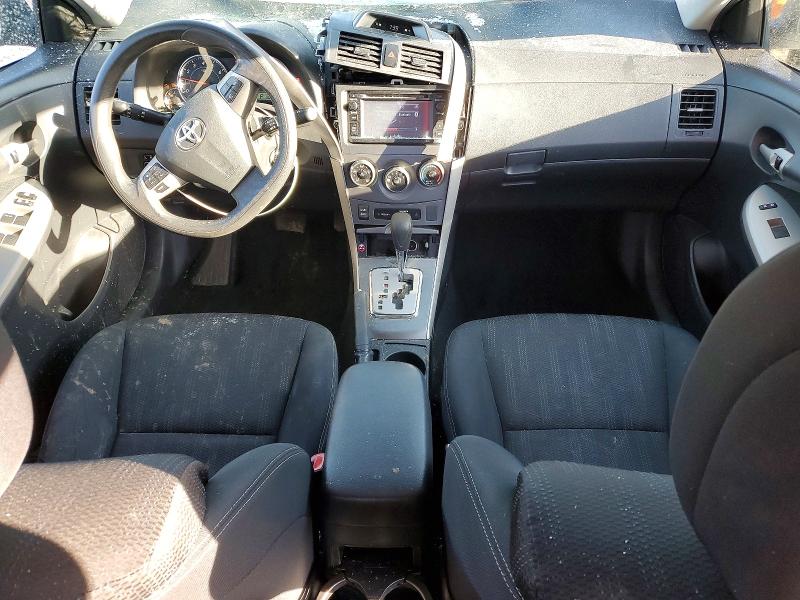 2013 Toyota Corolla VIN 5YFBU4EE4DP210332 COPART salvage auction — HAIL, Ut - Salvage Certificate, sold $2,200 on 2026-07-06 (photo 8)