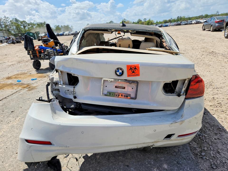 2014 BMW 3 series VIN WBA3B5C59EP652090 COPART salvage auction — ALL OVER, Fl - Certificate Of Destruction, sold $375 on 2026-07-10 (photo 6)