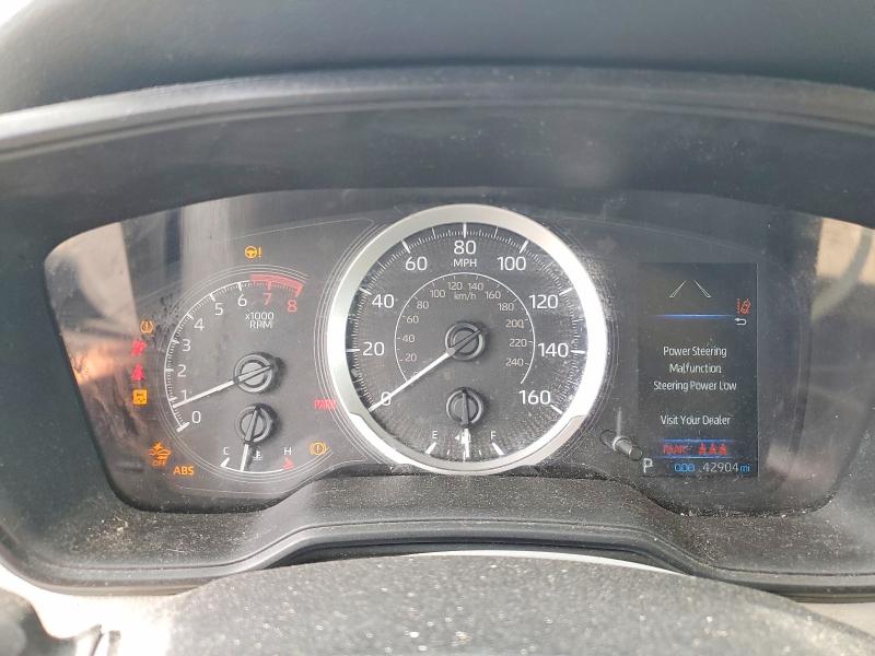 2022 Toyota VIN 5YFEPMAE1NP375573 COPART salvage auction — UNDERCARRIAGE, Md - Cert Of Salvage > 75% Damage, sold $4,400 on 2026-07-14 (photo 9)
