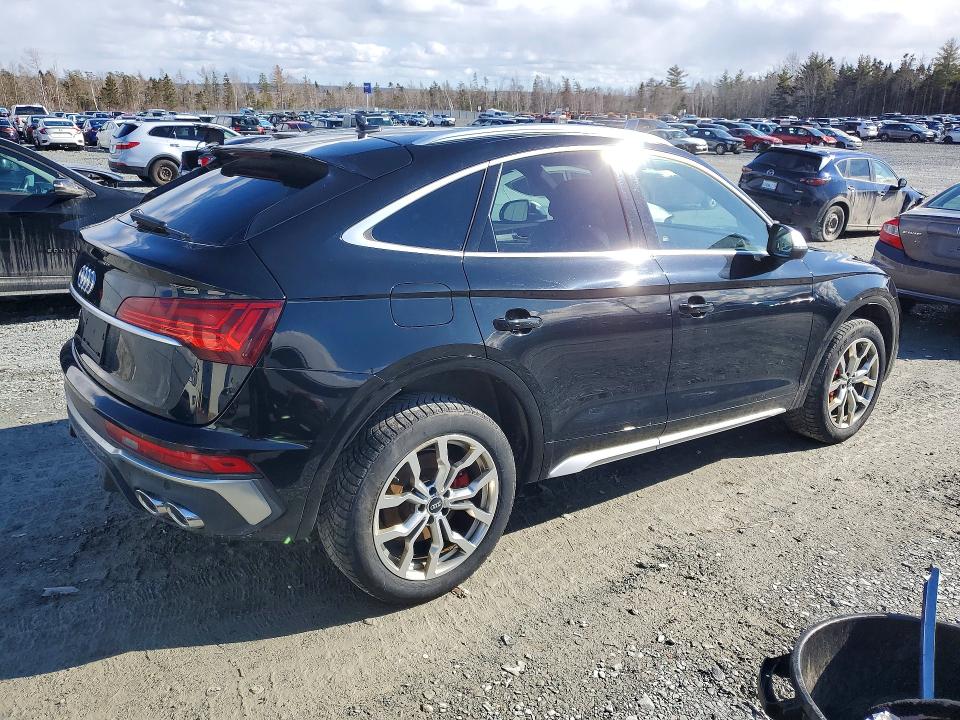2022 Audi Sq5 VIN WA114AFY2N2027489 COPART salvage auction — MECHANICAL, Ns - Salvage Title, sold $18,900 on 2026-07-16 (photo 3)