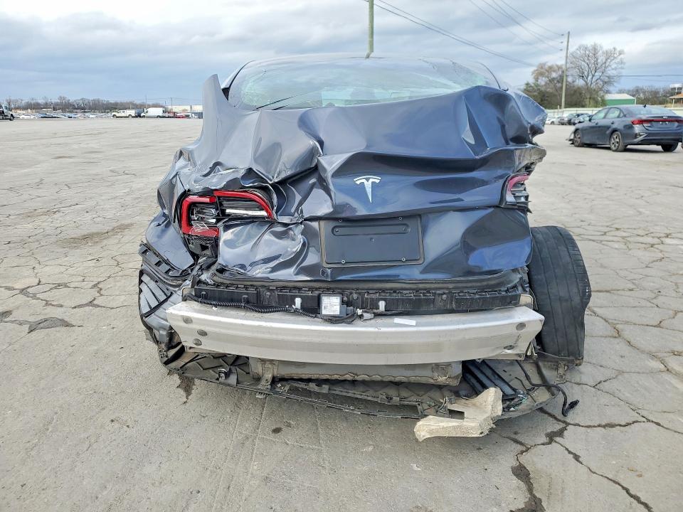 2021 Tesla Model 3 VIN 5YJ3E1EA9MF915376 COPART salvage auction — SIDE, Tn - Salvage Certificate, sold $3,100 on 2026-07-13 (photo 6)