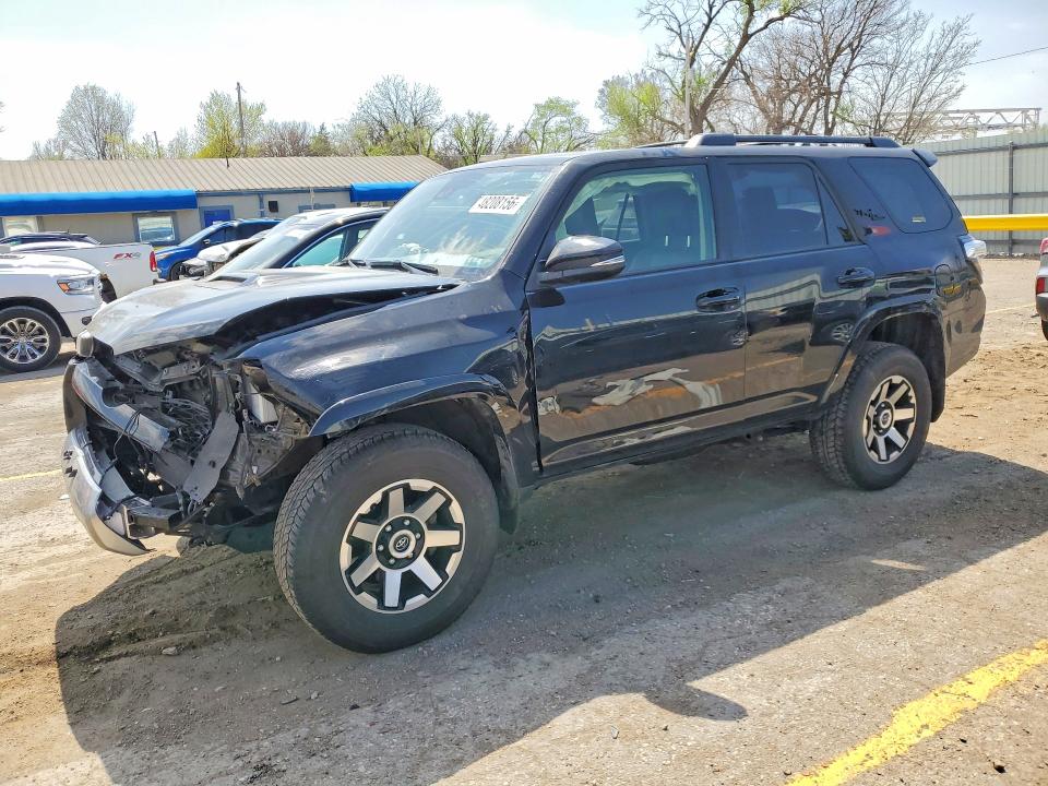 2023 Toyota 4runner VIN JTERU5JRXP6141456 COPART salvage auction — FRONT END, Id - Salvage Certificate Of Title, sold $17,300 on 2026-07-27 (photo 1)