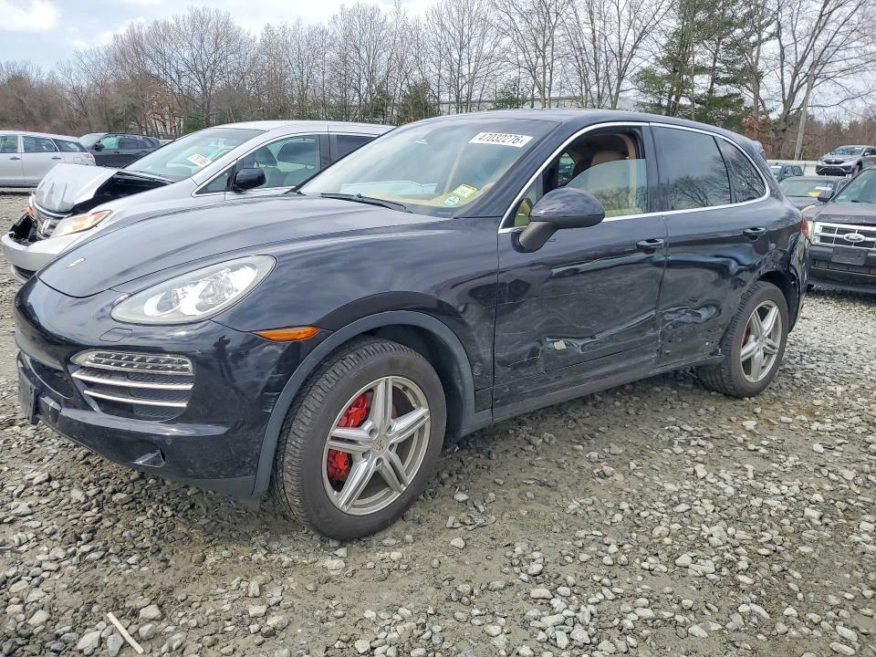 2013 Porsche Cayenne VIN WP1AA2A22DLA03496 COPART salvage auction — SIDE, MA - CERT OF TITLE-RECONSTRCTD COLL, sold $725 on 2026-07-16 (photo 1)