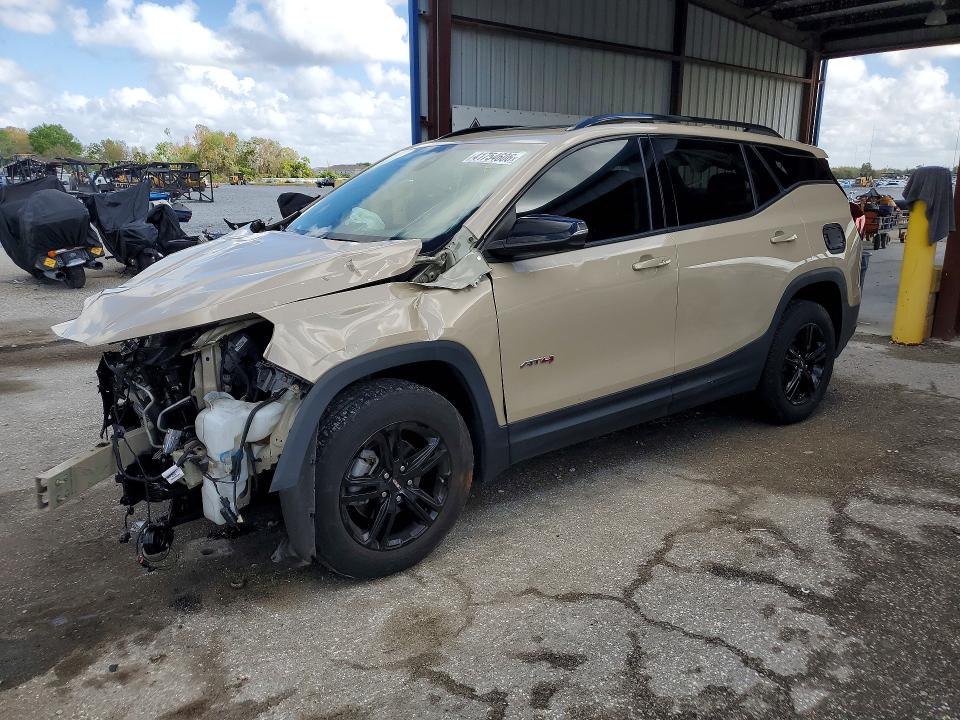 2022 Gmc Terrain VIN 3GKALYEV5NL284805 COPART salvage auction — FRONT END, Fl - Certificate Of Destruction, sold $800 on 2026-07-31 (photo 1)