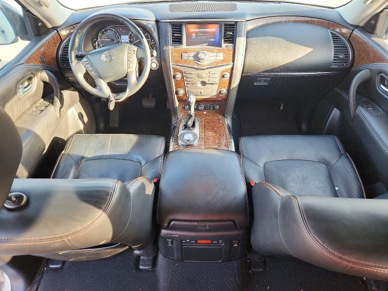2017 Nissan Armada VIN JN8AY2ND1H9003683 COPART salvage auction — FRONT END, Tx - Salvage Vehicle Title, sold $225 on 2026-07-30 (photo 8)