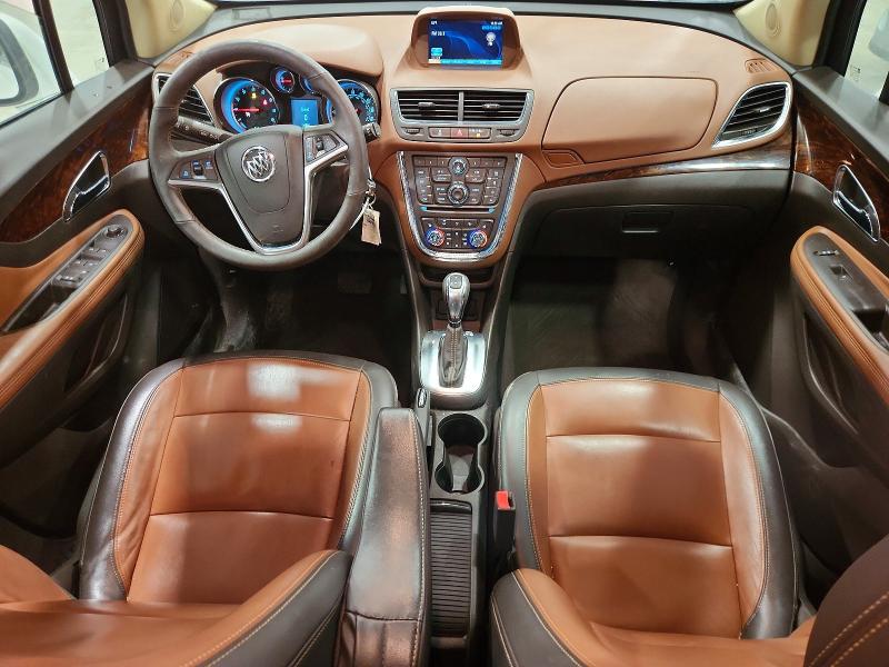 2015 Buick Encore VIN KL4CJGSB0FB051278 COPART salvage auction — WATER/FLOOD, Vt - Cert Of Title-Salvage Vehicle, sold $725 on 2026-07-06 (photo 8)