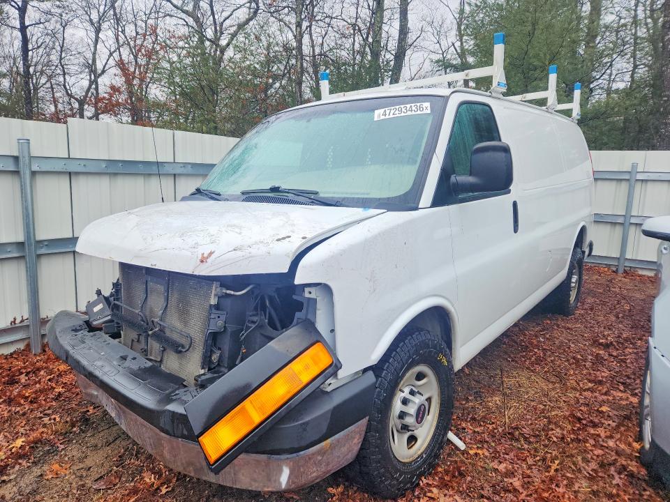 2017 Gmc Savana VIN 1GTW7AFFXH1126122 COPART salvage auction — FRONT END, Ri - Salvage Certificate Of Title, sold $1,050 on 2026-07-09 (photo 1)