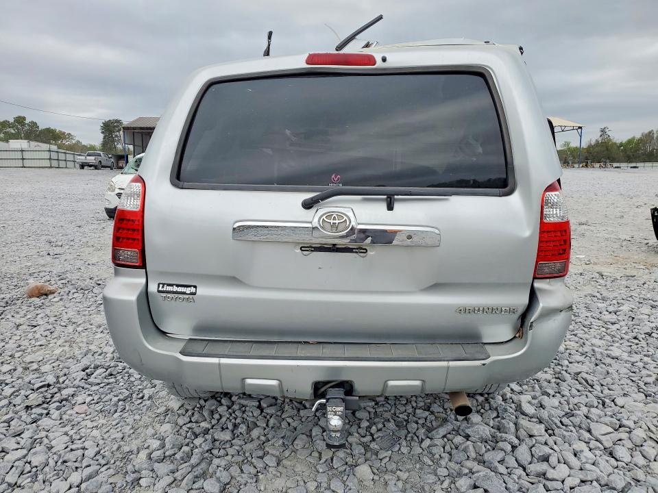 2007 Toyota 4runner VIN JTEZU14R170096740 COPART salvage auction — ROLLOVER, Ga - Cert Of Title-Salvage, sold $2,550 on 2026-07-09 (photo 6)