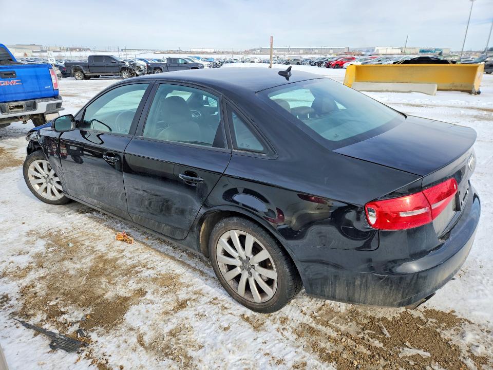 2014 Audi A4 VIN WAUBFCFL9EN010236 COPART salvage auction — FRONT END, Salvage Title, sold $875 on 2026-07-09 (photo 2)