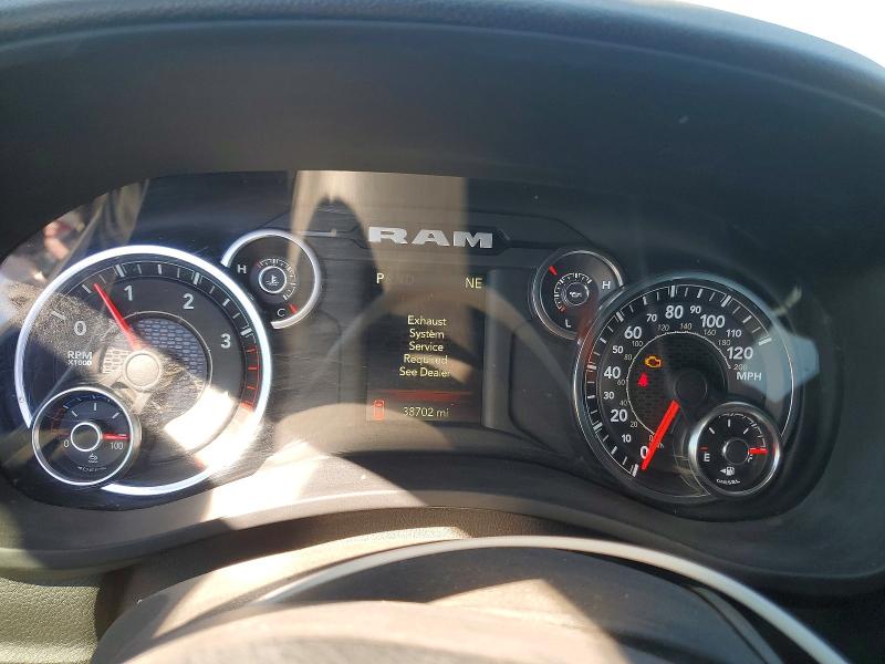 2023 Ram 2500 VIN 3C6UR5CL9PG539515 COPART salvage auction — FRONT END, Nv - Salvage Title, sold $17,500 on 2026-07-20 (photo 9)
